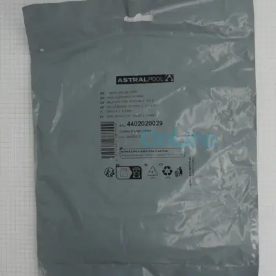 Grille pour bonde de fond 2'' Liner/Piscine Préfabriqué AM + vis métriques 25 mm - SABLE (4402020029)