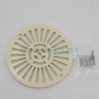 Grille pour bonde de fond 2'' Liner/Piscine Préfabriqué AM + vis métriques 25 mm - SABLE (4402020029)