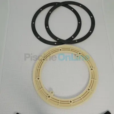 Bride (+ Joints + Vis métriques) pour bonde de fond 2'' Liner - SABLE (4402020030)