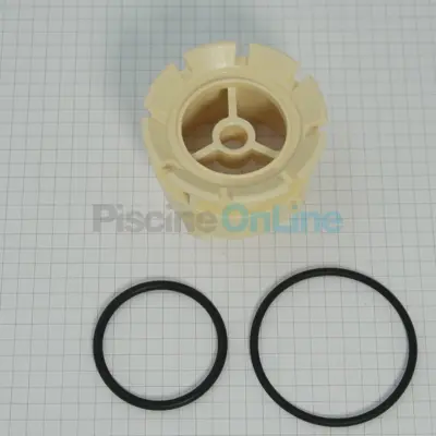 Corps + Joint pour buse de refoulement Oscillante 22353 - sable (4402040076)