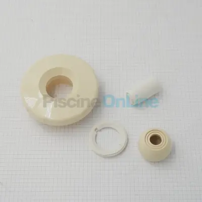 Enjoliveur refoulement Multiflow + rotule + siège - couleur SABLE (4402040090)