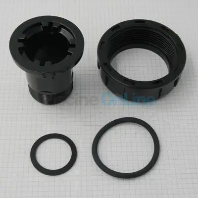 Liaison Droite + écrou + joints pour vanne noire NM 1'1/2 et Filtre à sable Century (4404120202)