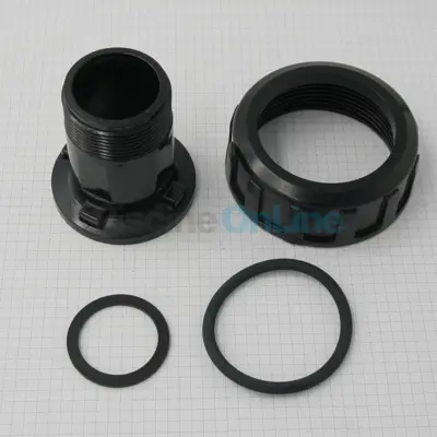 Liaison Droite + écrou + joints pour vanne noire NM 1'1/2 et Filtre à sable Century (4404120202)