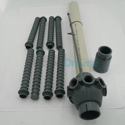 Ensemble collecteur crépines pour filtre CANTABRIC Diamètre 600 (4404180022)