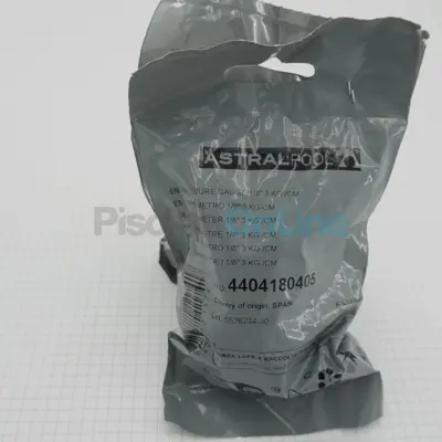 Manomètre 1/8'' 3kg/cm2 (+ joint) pour Filtres à sable (4404180405)