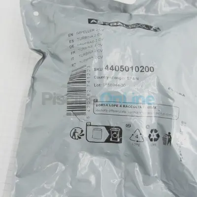 Turbine pour pompe 2 CV Europa, Discovery, Niagara, New Europa, Superstar (4405010200)