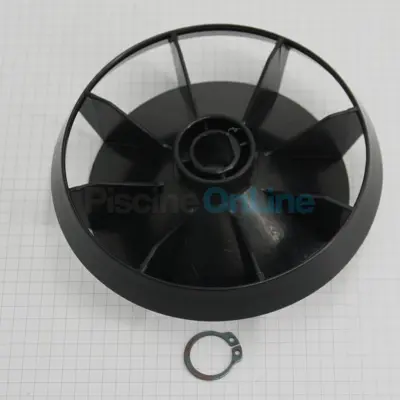 Hélice Ventilateur pour pompe Viron P320/P600 (4405010458)