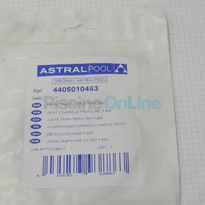 Joint de couvercle pour pompe Viron P300/P600 (4405010463)