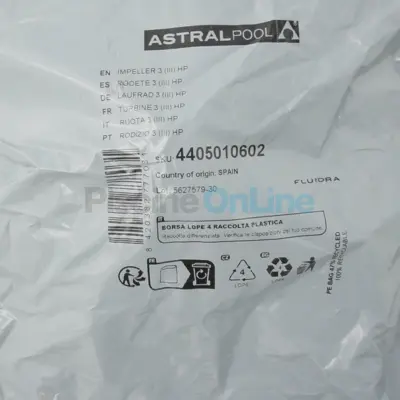 Turbine pour pompe VICTORIA Plus Silent 3CV Triphasé (4405010602)