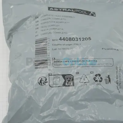 Tête complète pompe Exactus - avec joint de tête (4408031205)