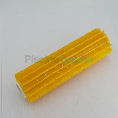 Brosse PVC jaune pour robot Pulit E50, 2001, Nauty, AcapoolCo (6130133)