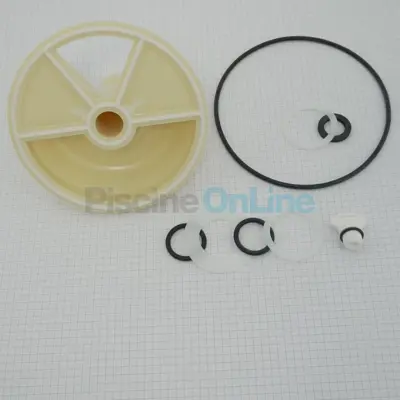 Boisseau avec joint étoile collé 1''1/2 + joints + rondelles + bouchon pour Vannes automatiques AQUASTAR Comfort, AQUASTAR EASY, Aquastar MP-6 positions (14.1924)