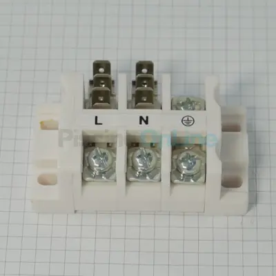 Bornier 3 connexions (sans contact sec pour priorité chauffage)  pour pompes à chaleur 15 kW ENERGYLINE, EASY TEMP, ENERGYLINE PRO All Season Mono, ENERGYLINE PRO Tri, ENERGYLINE PRO Mono, TPE, POWERLINE (HWX20003920)