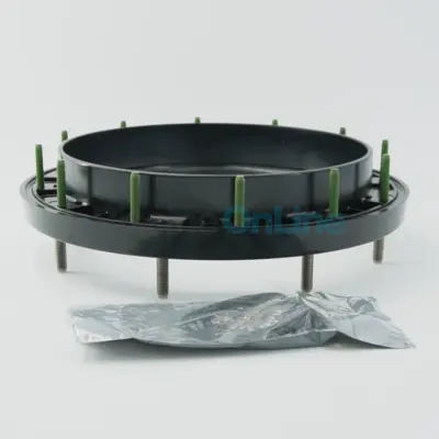 Bride de Couvercle diametres 266/196 entraxe 63/88 + Joint + Vis + écrous pour Filtres à sable (4404160809)