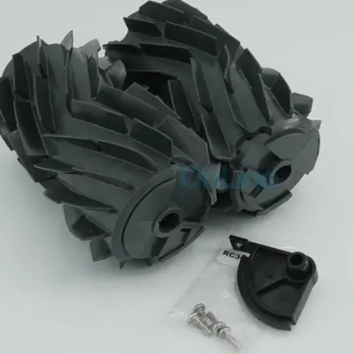 Brosse PVC long ext gris (x2) pour robots Aquavac 600-650 (RCX36132337239)