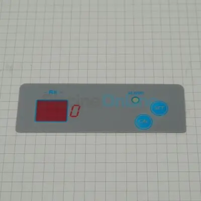Clavier à membrane (façade) polycarbonate de contrôle pour pompe microdos MP2 Speedy (00.006.212)
