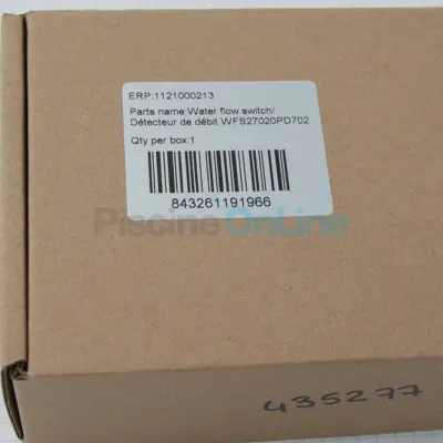 Contrôleur détecteur de débit court pour pompes à chaleur ASTRAL AQUASPHERE VSN, VSP (ZX112100021-3)