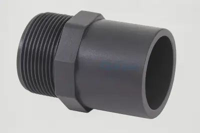 Raccord embout fileté (manchon mixte) 40-32 x 1" PVC-U CEPEX - M/F à coller x M à visser - (Cepex 35391 / 02083) (02083)