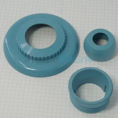 Enjoliveur + rotule + siège - pour buse de refoulement Easyline BLEU (4402040018)