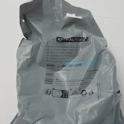 Ensemble ventilateur + couvercle pour pompes MULTICEL, AMERICA, EUROPA, DISCOVERY, DENVER, LYON, NIAGARA, NEW EUROPA SE2R, IBA-PUMP, NEW EUROPA SE2N, SUPERSTAR, BURDEOS (4405010056)