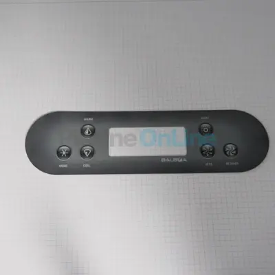 Façade adhésive BALBOA pour DIGITAL PANEL VL700 1 PUMP + BLOWER - Spas BALTIC 40, THALASSA (RPOR0201)