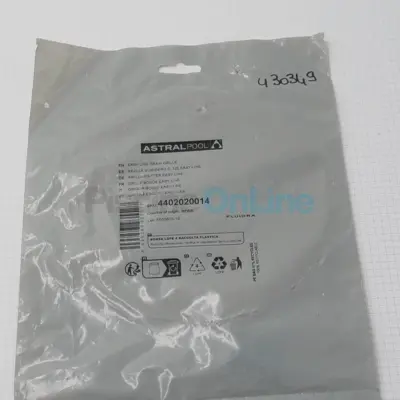 Grille (+ vis) pour bonde de fond Easyline SABLE (Astral) (4402020014)