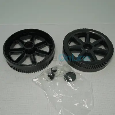 Kit grandes roues (x2) + roulements pour robots BLUEFURY Lite, BLUEFURY GT, ERACER (360235)