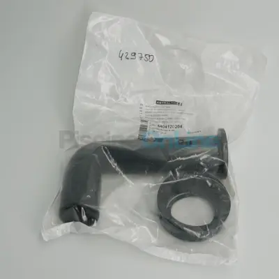 Liaison Coudée + Ecrou + Joint pour vanne noire 1'1/2 (nouveau modèle) - Filtres à sable (4404120204)