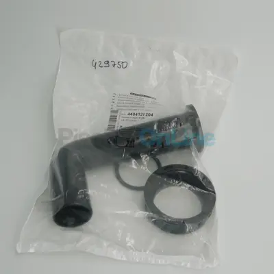 Liaison Coudée + Ecrou + Joint pour vanne noire 1'1/2 (nouveau modèle) - Filtres à sable (4404120204)