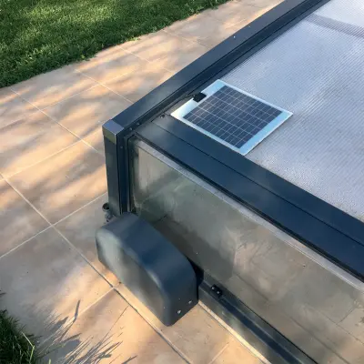 Motorisation ROTOLINE S+ panneau solaire