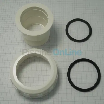 Sortie droite pour vanne blanche 2'' nouveau modèle (4404120501)