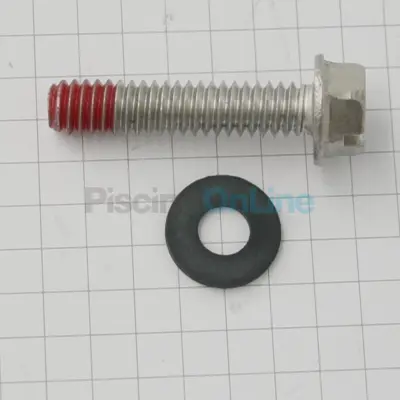 Vis + joint pour Turbine de pompe Pentair Challenger. Pinnacle. Superflo, Supermax S5P1R (R355389)