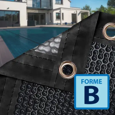 Bâche à bulles New Energy Guard GeoBubble sur mesure - Forme B