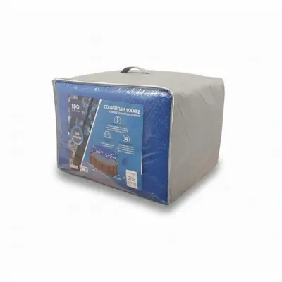 Bâche à bulles ovale 7,20m x 3,50m compatible piscine Intex, Sunbay, Bestway, ... - épaisseur 180 microns