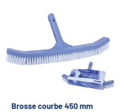 Brosse fond/parois 450 mm avec bords courbés SHARK (36615)