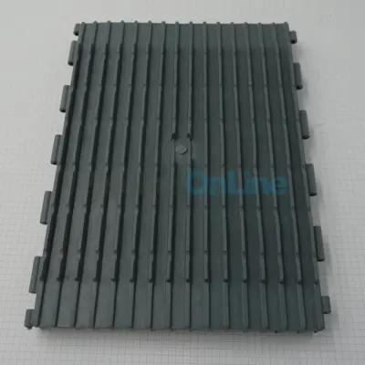 Brosse PVC grise à picots 280x195mm, l'unité (RB00122GY)