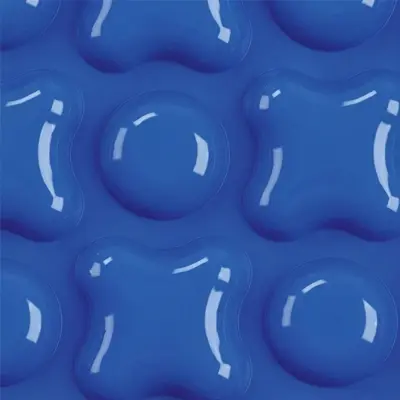 Bâche à bulles OXO Bleu 500 microns
