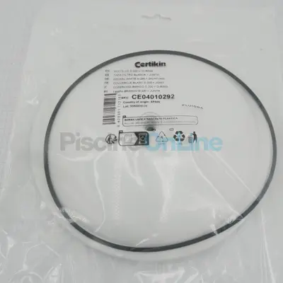 Couvercle blanc diamètre 220 mm + joint pour filtres (CE04010292)