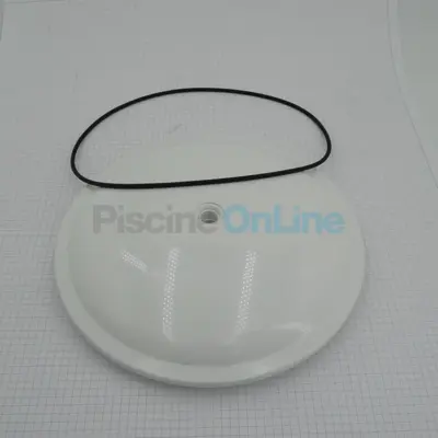 Couvercle blanc diamètre 220 mm + joint pour filtres (CE04010292)