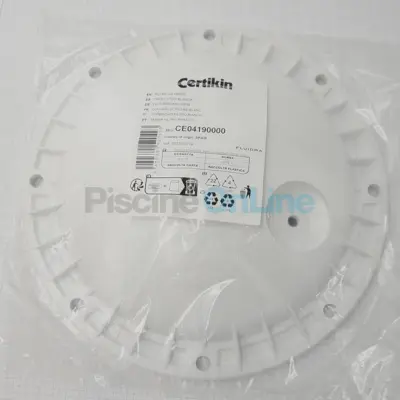 Couvercle Filtre à sable Saturne, Poltank Star 297 mm (Remplace le Star de 291 mm) - blanc (CE04190000)