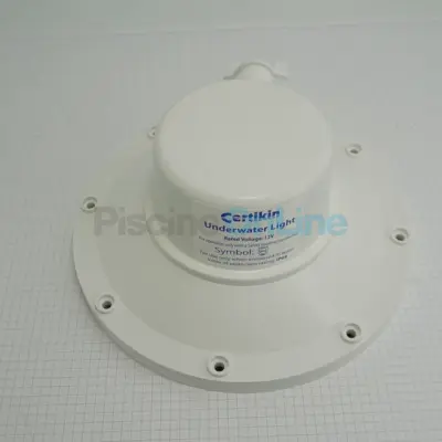 Cloche support Ampoule + Presse Etoupe projecteur (CERTIKIN) (SPC457S)