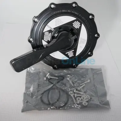 Partie supérieure de VANNE NM 2'' Couvercle + Boisseau - 5 Positions - visserie et joints - noir (4404120410)