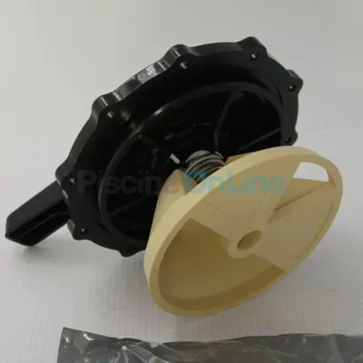 Partie supérieure de VANNE NM 2'' Couvercle + Boisseau - 5 Positions - visserie et joints - noir (4404120410)