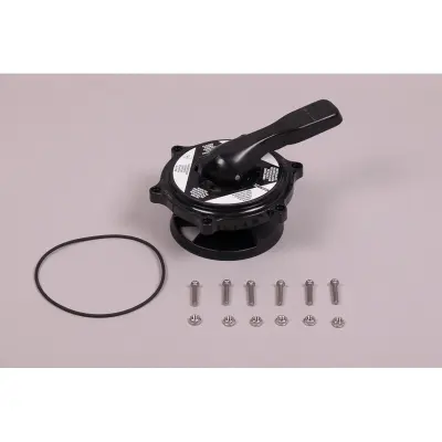 Corps supérieur (couvercle noir + boisseau) pour vannes 1"1/2 Astral - MNB/N/A (4404120112)