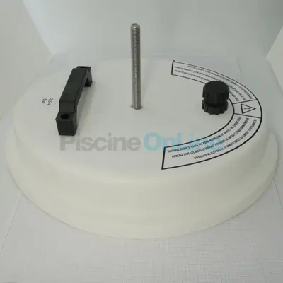 Couvercle ovale de filtre industriel Fiberpool bobiné 2.5 bars 1998-2006 - diamètre 417x333mm (500360006200)