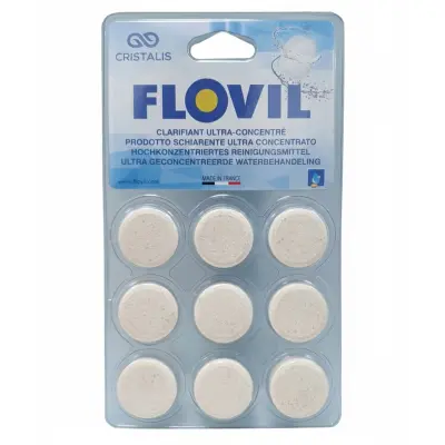 Clarifiant ultra concentré, pack de 9 pastilles