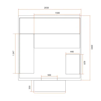 Sauna extérieur Gaïa Nova (HL-B200E)