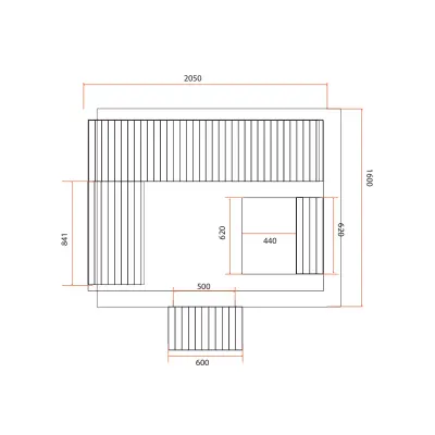 Sauna extérieur Gaïa Bella (HL-T160E)