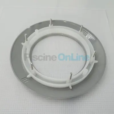 Enjoliveur projecteur Standard pour piscines Liner/Béton - gris (4403010142)