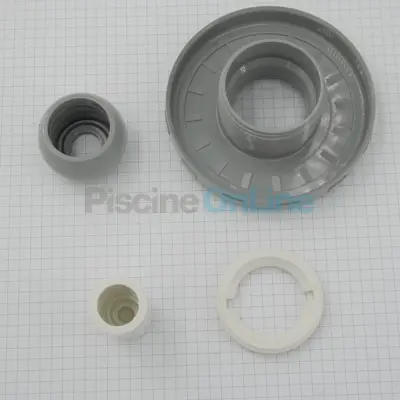 Enjoliveur refoulement Multiflow + rotule + siège - couleur GRIS CLAIR (4402040091)